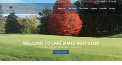 Desktop Screenshot of golflakejames.com
